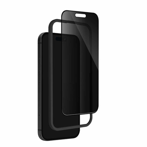 Blu Element Privacy Tempered Glass Screen Protector w/Installation Kit iPhone 16 Pro Max